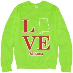 Unisex Neon Crewneck Sweatshirt