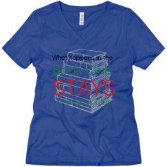 Ladies Relaxed Fit V-Neck Tee