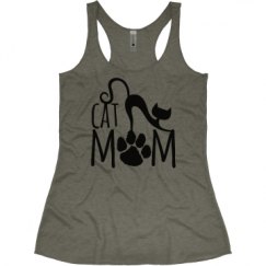 Ladies Slim Fit Super Soft Racerback Triblend Tank