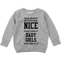 Toddler Crewneck Basic Promo Sweatshirt