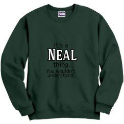 Unisex Film and Foil Crewneck Sweatshirt