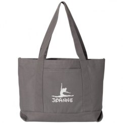 Seaside Cotton Canvas Pigment-Dyed Boat Tote Bag