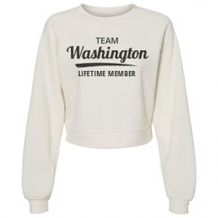 Women's Raglan Pullover Fleece