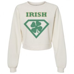 Women's Raglan Pullover Fleece