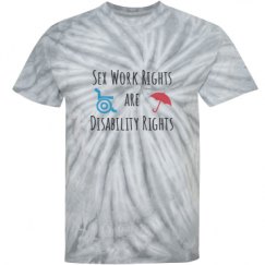 Unisex Tie-Dye Cyclone Pinwheel Tee