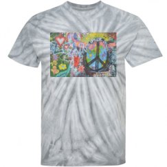 Unisex Tie-Dye Cyclone Pinwheel Tee