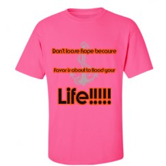 Unisex Ultra Cotton Safety Neon Crewneck Tee