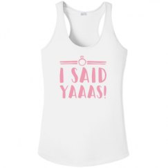 Ladies Athletic Performance Racerback Tank