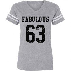 Ladies Relaxed Fit Vintage Sports Tee