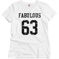 Ladies Semi-Fitted Relaxed Fit Basic Tee