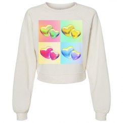 Women's Raglan Pullover Fleece