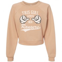 Women's Raglan Pullover Fleece