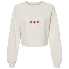 Women's Raglan Pullover Fleece