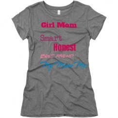 Ladies Slim Fit Super Soft Triblend Tee