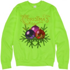 Unisex Neon Crewneck Sweatshirt