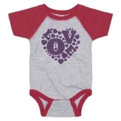 Infant Vintage Raglan Bodysuit