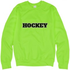 Unisex Neon Crewneck Sweatshirt