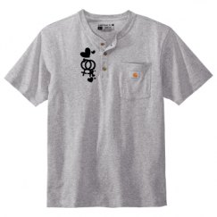 Unisex Carhartt Henley Tee 