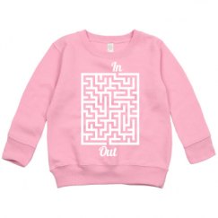 Toddler Crewneck Basic Promo Sweatshirt