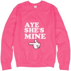 Unisex Neon Crewneck Sweatshirt