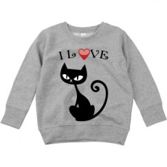 Toddler Crewneck Basic Promo Sweatshirt