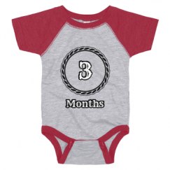 Infant Vintage Raglan Bodysuit