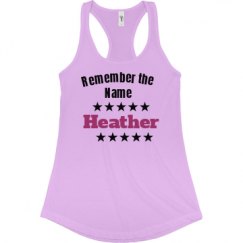 Ladies Slim Fit Racerback Tank Top