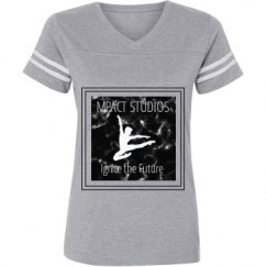 Ladies Relaxed Fit Vintage Sports Tee