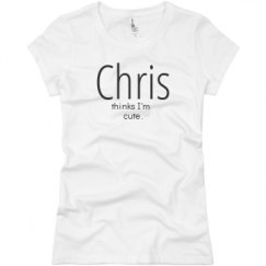 Ladies Slim Fit Basic Promo Jersey Tee