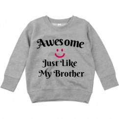 Toddler Crewneck Basic Promo Sweatshirt