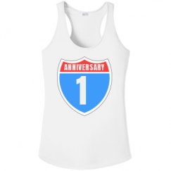 Ladies Athletic Performance Racerback Tank