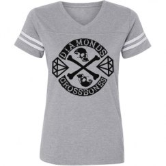 Ladies Relaxed Fit Vintage Sports Tee