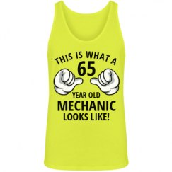 Unisex Jersey Neon Tank Top