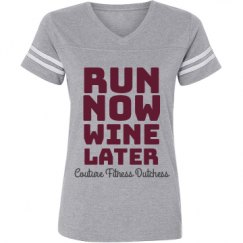 Ladies Relaxed Fit Vintage Sports Tee