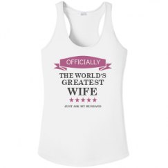 Ladies Athletic Performance Racerback Tank