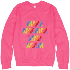 Unisex Neon Crewneck Sweatshirt