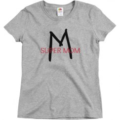 Ladies Semi-Fitted Relaxed Fit Basic Tee