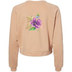 Women's Raglan Pullover Fleece