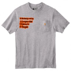 Unisex Carhartt Tall Pocket Tee