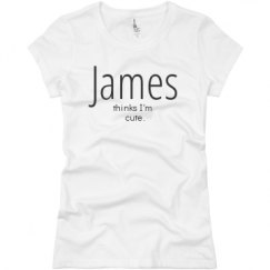 Ladies Slim Fit Basic Promo Jersey Tee