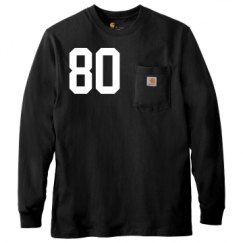 Unisex Carhartt Pocket Long Sleeve Tee