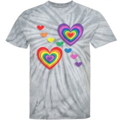 Unisex Tie-Dye Cyclone Pinwheel Tee