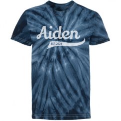 Youth Tie-Dye Cyclone Pinwheel Tee