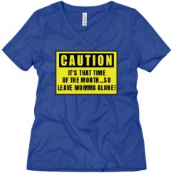 Ladies Relaxed Fit V-Neck Tee