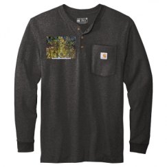 Unisex Carhartt Long Sleeve Henley Tee 