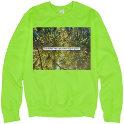 Unisex Neon Crewneck Sweatshirt