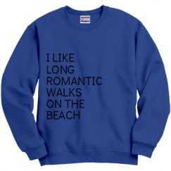 Unisex Film and Foil Crewneck Sweatshirt