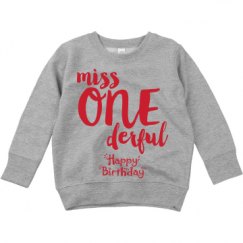 Toddler Crewneck Basic Promo Sweatshirt