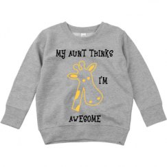 Toddler Crewneck Basic Promo Sweatshirt