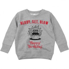 Toddler Crewneck Basic Promo Sweatshirt